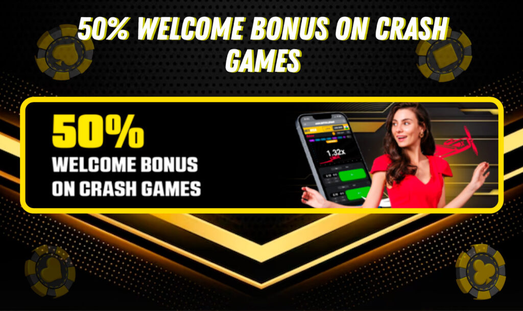 Bonus Betvisa - 50% Welcome Bonus on Crash Games