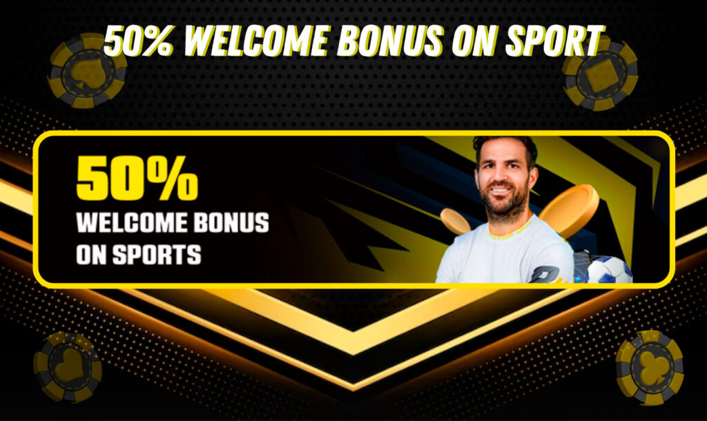 Bonus Betvisa - 50% Welcome Bonus on Sport